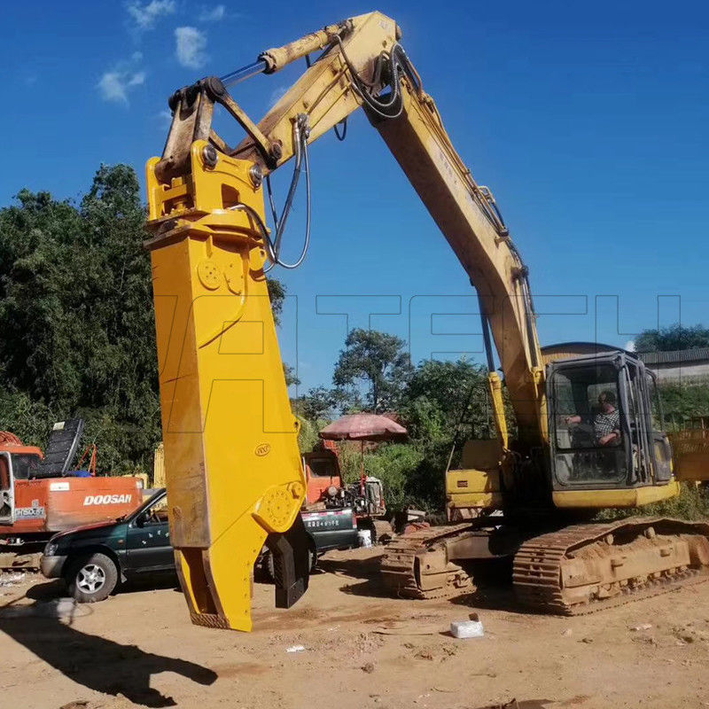 Hydraulic Pulverizer Excavator Demolition Shear Work Efficiency Improved by 15%